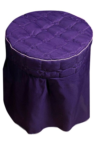 Mass Customized Beauty Salon Chair Cover Personal Design Nail Art Swivel Chair Stool Cover Chair Cover Supplier SKSC020 side view